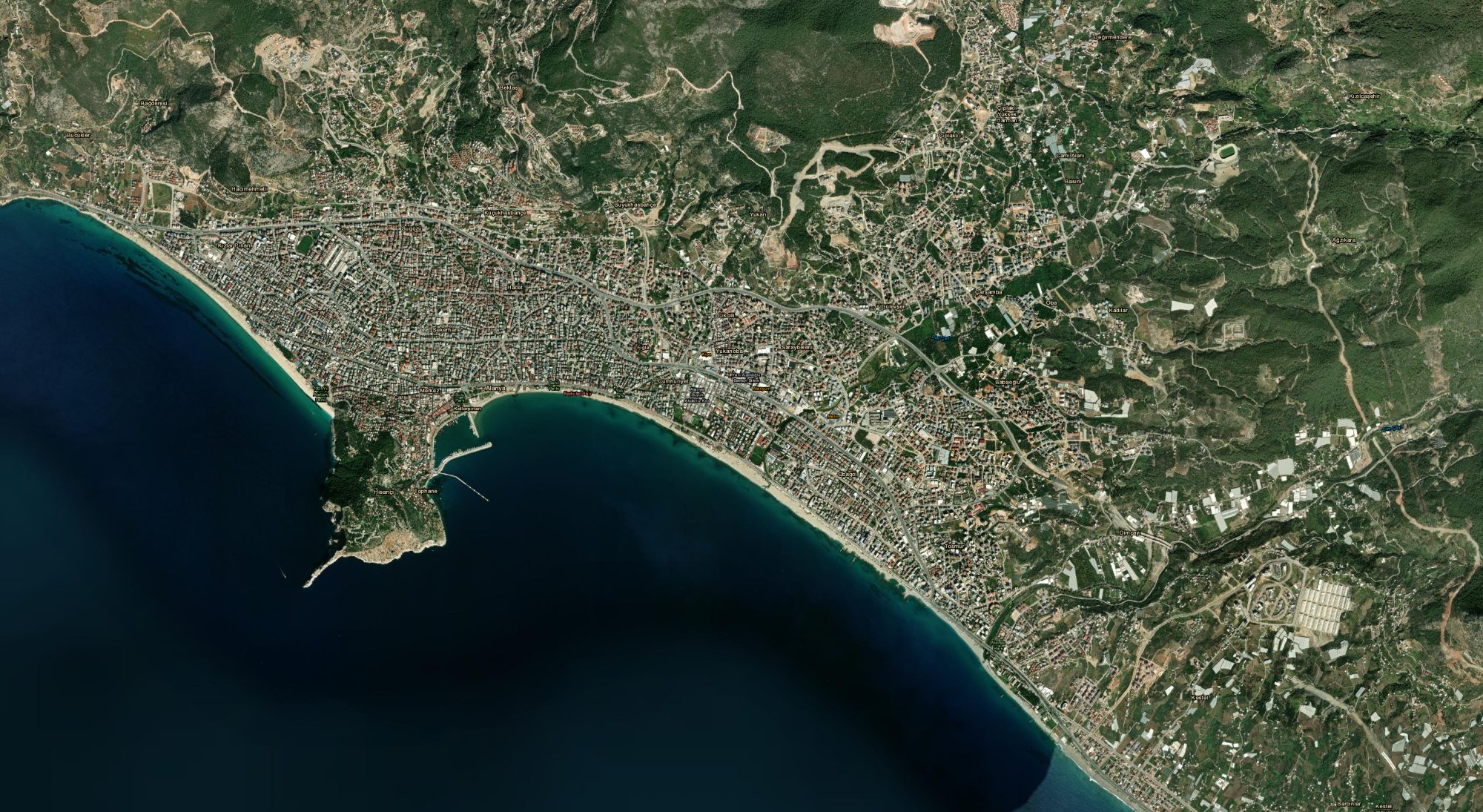 Project locations map