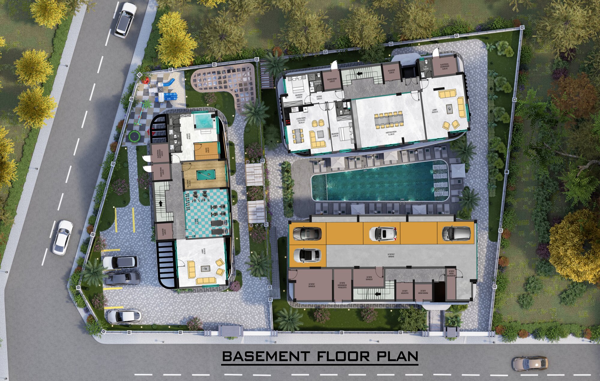 Basement Site Plan