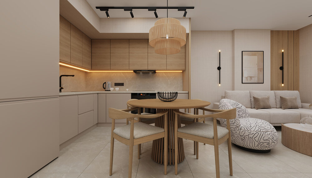 Trendy Cleopatra 2+1 – kitchen and dining