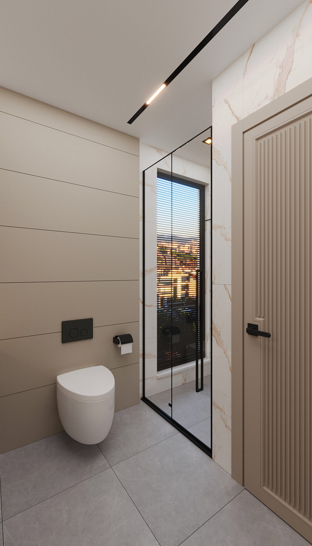Trendy Cleopatra 3+1 duplex – bathroom