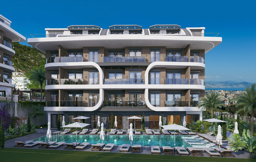 Trendy Cleopatra – outdoor pool