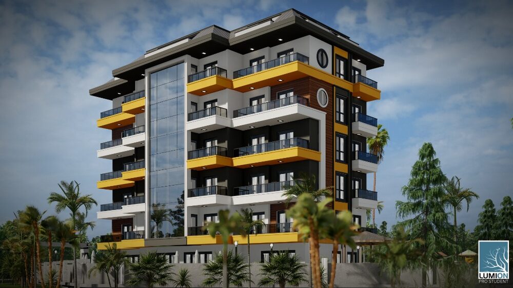 Trendy Nova – front facade render