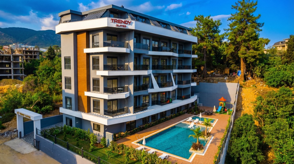 Trendy Suites – Aerial view